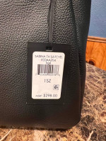 NEW 100% Leather DKNY Sabina Top Handle Purse