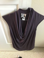 Silk top.Size S. 100% silk”Barney’s N-Y”