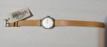 Skagen NWT SKW2776 Women Freja Watch Leather/Crystals/50M H2O/New Batt
