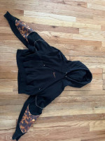 Nike crop top hoodie for a woman - size XS