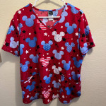 Mickey Scrub Top