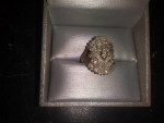 10k Gold 2ct Diamond Ring in 2 tone gold setting - $2500 Value @