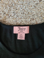 Juicy  aero   black tank top    size s/p