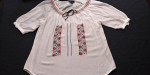 Womens size M white boho top