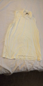 WOMENS SALON STUDIO SIZE XL SLEEVLESS TOP SHIRT