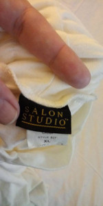 WOMENS SALON STUDIO SIZE XL SLEEVLESS TOP SHIRT