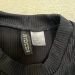 H&M ribbed cutout top