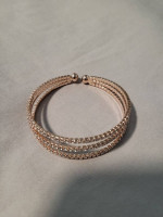 Rose gold cuff bracelet