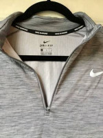 Nike Women’s Dry-Fit Grey Running Long Sleeve Top