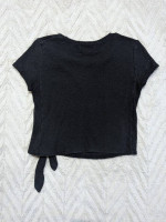 Madewell Wrap-Tie Short Sleeve Top