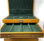 Thomas Pacconi Museum Series oak wood jewelry chest drawer box cabinet