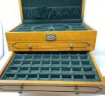 Thomas Pacconi Museum Series oak wood jewelry chest drawer box cabinet
