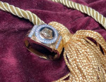 14K gold 38 diamonds Versace