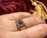 14K gold 38 diamonds Versace