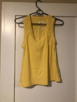Big Bud Press Sample Sale Cropped Tank Top, Size M