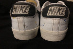 Nike blazer low top paint splatter