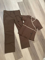 New Medical Scrubs Uniforms Top & Bottoms