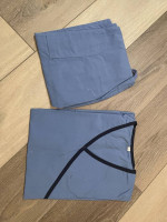 New Medical Scrubs Uniforms Top & Bottoms