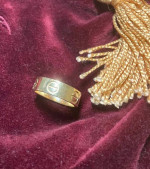 Women's Ring very modern 14K gold 7.01 g