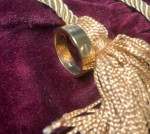 Women's Ring very modern 14K gold 7.01 g
