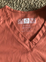 Small Top, Medium Bottoms Scrub Set