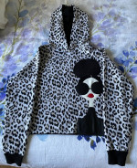 ALICE AND OLIVIA LADIES LEOPARD TOP