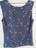 Casino Cuteness! Imported Sleeveless Top, Size Small
