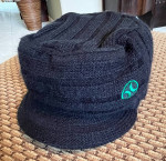 Vintage Hurley Flat-top Visor Beanie
