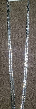 Brand New - Bijoux Bar Long Necklace - Very Sparkly Elegant Looking