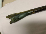 Hickory hiking staff