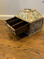 Solid Wood Decorative Storage Box with 6 Drawers