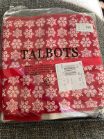 NEW Talbots Snowflake Pajama Set $69.50 Retail- Small