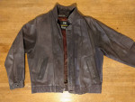 London Fog Leather Jacket - Mens Large - Made in Korea