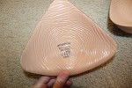 2 amoena basic light 2S 292 mastectomy breast forms sz.8(fits multiple