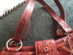 “American West” Brand New, Hand-Tooled leather Shoulder-bag