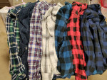 Large Size Assorted Long Sleeve Shirts