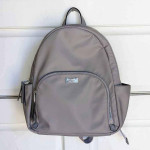 Kate Spade New York DAWN large tan beige taupe grey zipper backpack