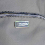 Kate Spade New York DAWN large tan beige taupe grey zipper backpack