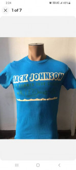 Jack Johnson Greening Tour 2017 Shirt. Rare! Size Small
