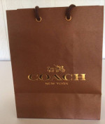 COACH Corner Zip Wristlet With Painted Cherry Print