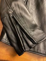 Andrew Marc Cafe Racer Leather Jacket - Brand New w Tags
