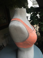 Victoria's Secret Pink Medium Melon Racerback Sports Running Yoga Bra