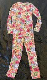 Posh Peanut Girls Beautiful Floral Pant Pajama Set Size 8Y Youth