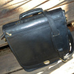 Frye Leather Vertical Messenger Bag