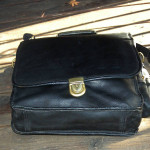Frye Leather Vertical Messenger Bag