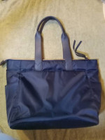 Aimee Kestenberg Tote Dark Blue 19" Long x 12" Tall x 8" Wide