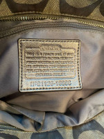 Coach Madison Vintage Tote Bag Authentic
