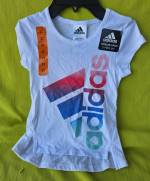 Lot of 3 Adidas Kids Girls Size 2T Track Set 2 Shirts and Pants