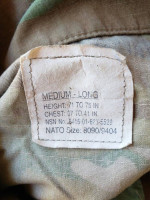 Multicam OCP Army, Military Camo Shirts & Pants, Large Medium