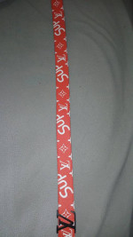 Louis Vuitton x Supreme Initiales Belt40 MM Monogram Red